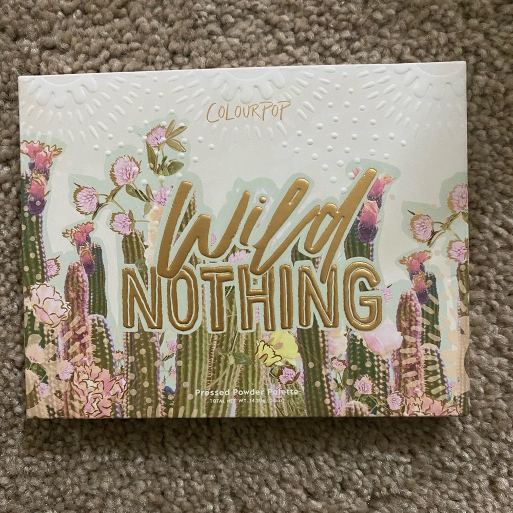 Colourpop eye shadow pallet